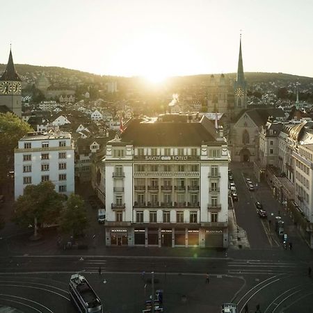 Savoy Baur En Ville Zurych Zewnętrze zdjęcie