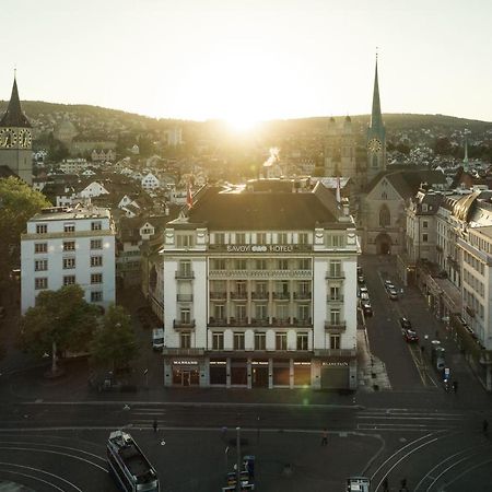 Savoy Baur En Ville Zurych Zewnętrze zdjęcie