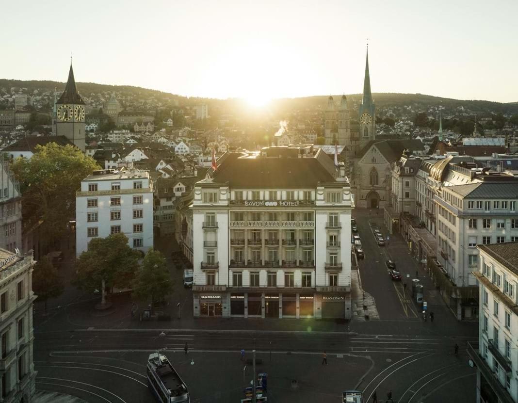 Savoy Baur En Ville Zurych Zewnętrze zdjęcie