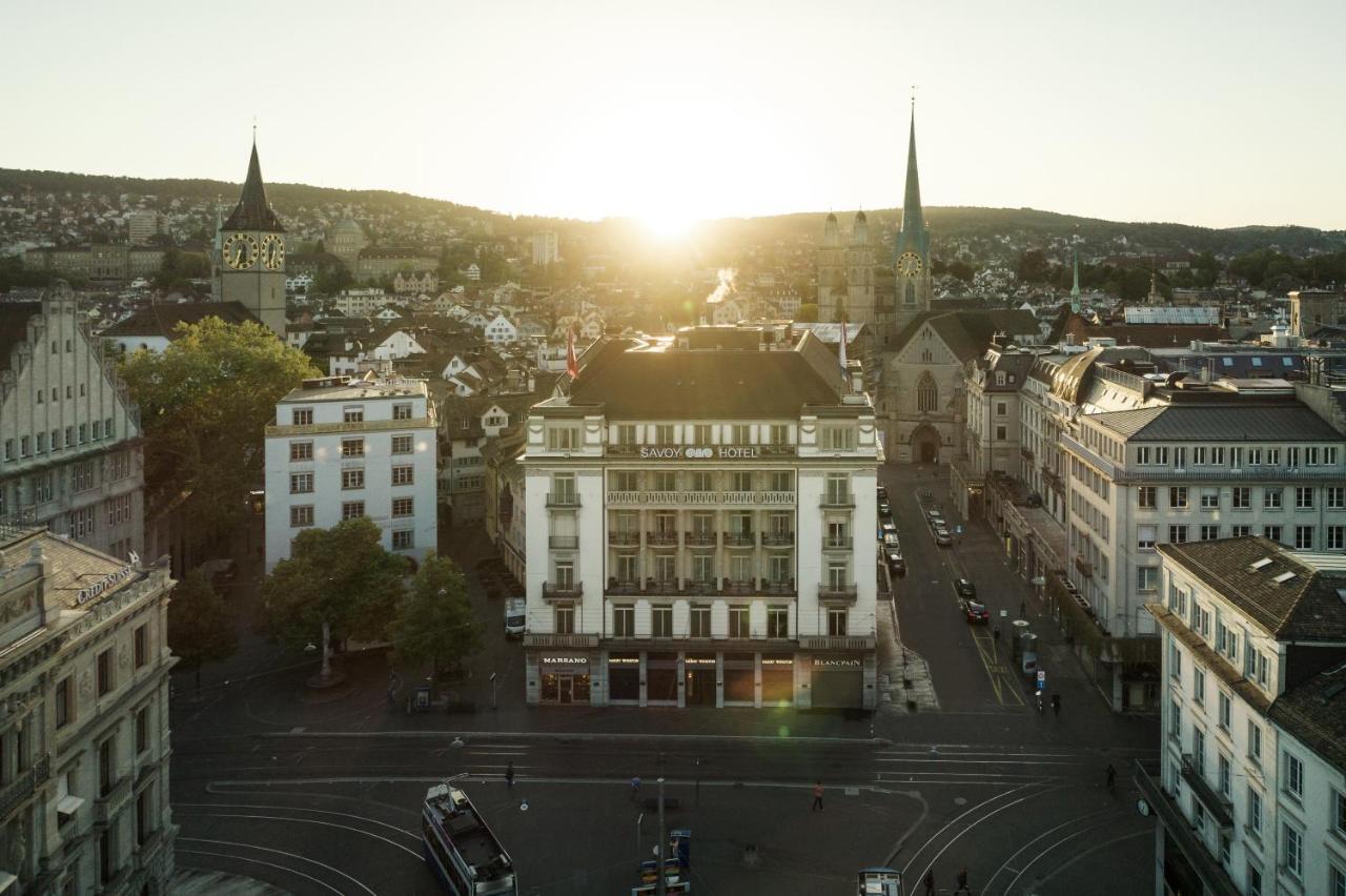 Savoy Baur En Ville Zurych Zewnętrze zdjęcie