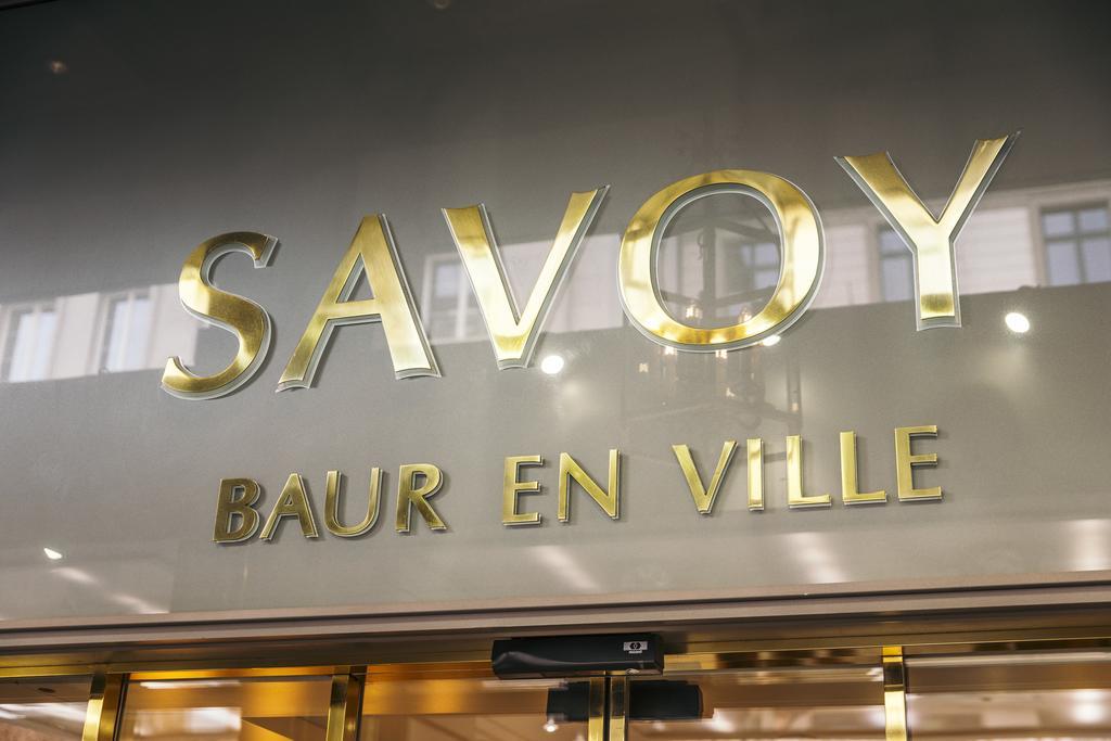 Savoy Baur En Ville Zurych Zewnętrze zdjęcie